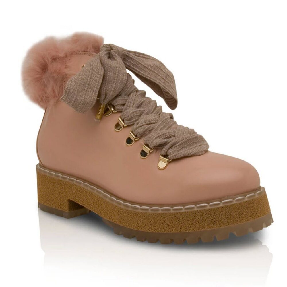 AGL Attilio Giusti Leombruni Apreski Special Bootie in Rosa EU39/US9